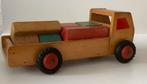 ‘NOOITGEDAGT’ VRACHTAUTO & BLOKKENWAGEN Jaren 50/60., Antiek en Kunst, Ophalen of Verzenden