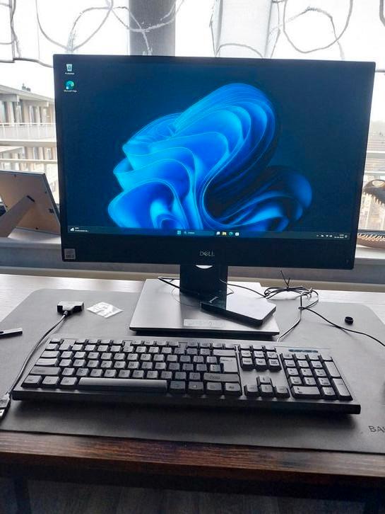 Dell all in one i3 10100T 3.00ghz  10e generatie  met bon, Computers en Software, Desktop Pc's, Zo goed als nieuw, SSD, Ophalen