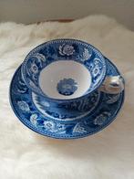 antieke kop en schotel Stafford pottery 1840, Antiek en Kunst, Ophalen of Verzenden