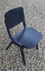 Thonet ( gemerkt) hout eetkamerstoel stapelbaar REFURBISHED, Huis en Inrichting, Stoelen, Ophalen, Zwart, Zo goed als nieuw, Vijf, Zes of meer stoelen