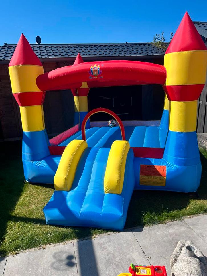 Spring kussen Te Huur 35 euro per dag, Kinderen en Baby's, Speelgoed | Buiten | Springkussens, Gebruikt, Ophalen