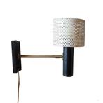 Vintage Italiaanse wandlamp, Huis en Inrichting, Lampen | Wandlampen, -, -, Ophalen of Verzenden, Metaal