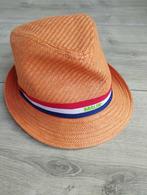 Oranje hoed (nieuw) voor de carnaval, Ophalen of Verzenden, Nieuw, Carnaval, Accessoires