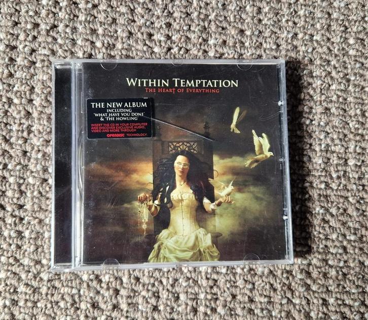 Within Temptation: The heart of everything CD, Cd's en Dvd's, Cd's | Hardrock en Metal, Gebruikt, Verzenden