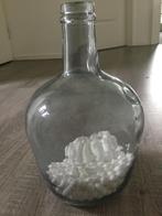 Glazen buik vaas, Huis en Inrichting, Woonaccessoires | Vazen, Ophalen, Overige kleuren, Minder dan 50 cm, Glas