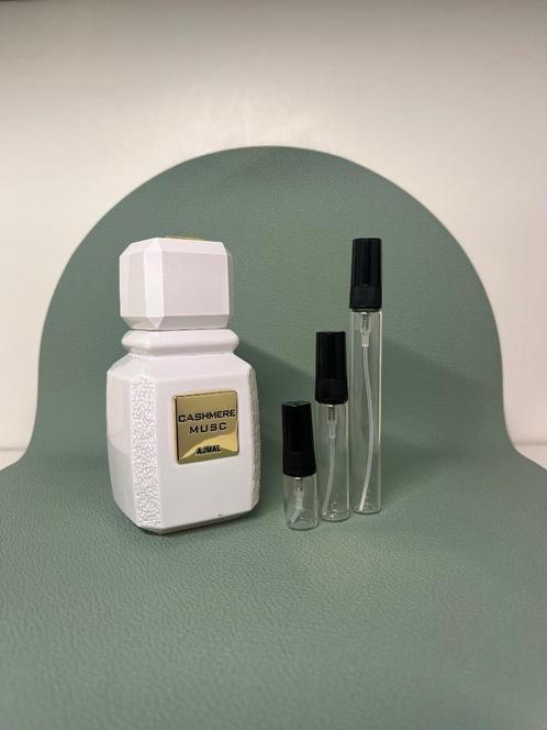 Ajmal Casmere musc Sample Decant Parfum Tester, Sieraden, Tassen en Uiterlijk, Uiterlijk | Parfum, Zo goed als nieuw, Verzenden