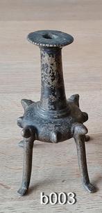 Oude, antieke bronzen kohlfles   b003, Antiek en Kunst, Ophalen of Verzenden