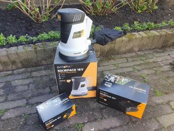 Excentrische schuurmachine met Accu en Lader € 90,00 nieuw beschikbaar voor biedingen