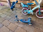 Frozen Loopscooter step autopet, Kinderen en Baby's, Ophalen of Verzenden, Zo goed als nieuw, Loopfiets