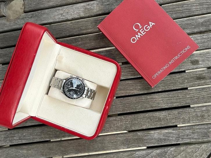 Omega Speedmaster Automatic, Sieraden, Tassen en Uiterlijk, Horloges | Heren, Zo goed als nieuw, Polshorloge, Omega, Staal, Staal