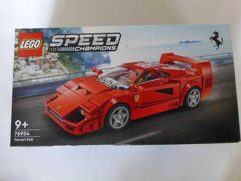Lego Speed Champions 76934 Ferrari F40, Kinderen en Baby's, Speelgoed | Duplo en Lego, Nieuw, Lego, Complete set, Ophalen of Verzenden