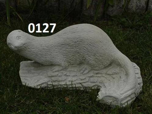 Otter, Tuin en Terras, Tuinbeelden, Nieuw, Abstract beeld, Beton, Ophalen