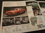 Brochure Nissan Line-Up 1990 Japans, Boeken, Auto's | Folders en Tijdschriften, Ophalen of Verzenden, Zo goed als nieuw, Nissan
