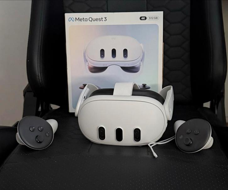 Meta Quest 3 - VR Bril - Zo goed als nieuw, Spelcomputers en Games, Virtual Reality, Nieuw, Pc, VR-bril, Ophalen of Verzenden