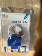 USB 2.0.HUB LAB 31 4- PORTS, Computers en Software, USB Sticks, Nieuw, 2 TB of meer, Ophalen of Verzenden