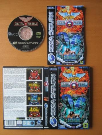 Digital Pinball Sega Saturn beschikbaar voor biedingen