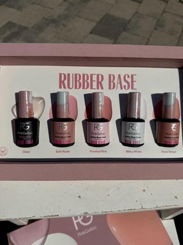 Pink gellac rubber base beschikbaar voor biedingen
