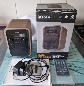 Denver DAB-48 Grey + BlueTooth function Nieuw beschikbaar voor biedingen