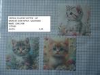 vintage plaatjes katten 147 ( alleen verzenden, Hobby en Vrije tijd, Kaarten | Zelf maken, Ophalen, Nieuw, Dieren, Knipvel