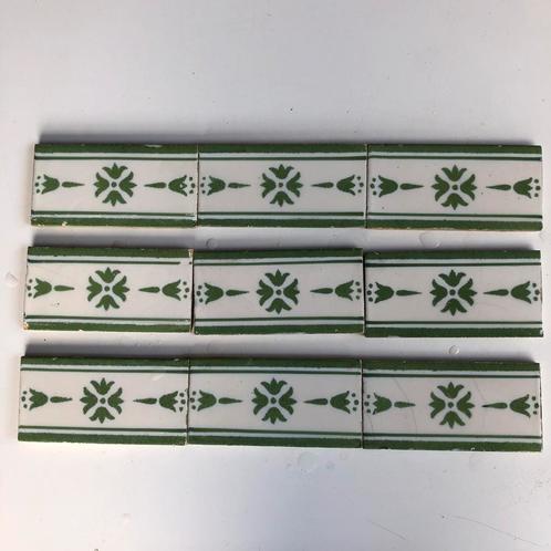 Randtegels omstreeks 1900, Antiek en Kunst, Antiek | Wandborden en Tegels, Ophalen of Verzenden