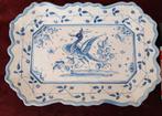Blauw  wit schaal / wandbord "lufeco", Ophalen of Verzenden