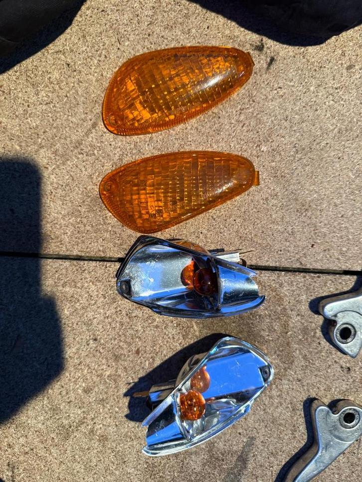 Voor knipperlicht setje gilera runner oranje, Fietsen en Brommers, Brommeronderdelen | Scooters, Zo goed als nieuw, Overige merken