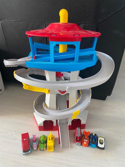 Paw patrol grote uitkijk, Kinderen en Baby's, Speelgoed | Actiefiguren, Zo goed als nieuw, Ophalen