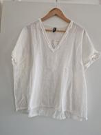 100% Katoenen blouse shoeby eksept blouse wit creme, Wit, Maat 46/48 (XL) of groter, Ophalen of Verzenden, Zo goed als nieuw