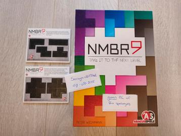 NMBR 9 bordspel + 2 promo's beschikbaar voor biedingen