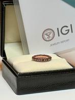 Gouden ring met natuurlijke diamant & robijn totaal 4,54ct!, Nieuw, Ophalen of Verzenden, 17 tot 18, Met edelsteen