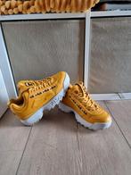 Fila Disruptor II geel maat 38.5, Ophalen of Verzenden, Gedragen, Geel, Sneakers of Gympen