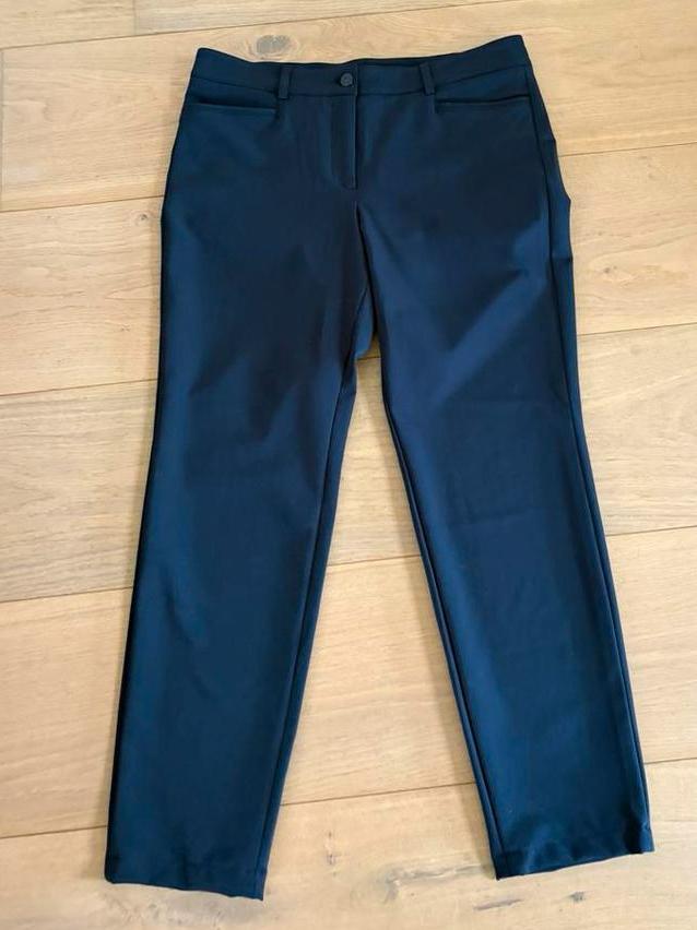 Cambio broek mt 40, Kleding | Dames, Broeken en Pantalons, Zo goed als nieuw, Maat 38/40 (M), Blauw, Lang, Verzenden