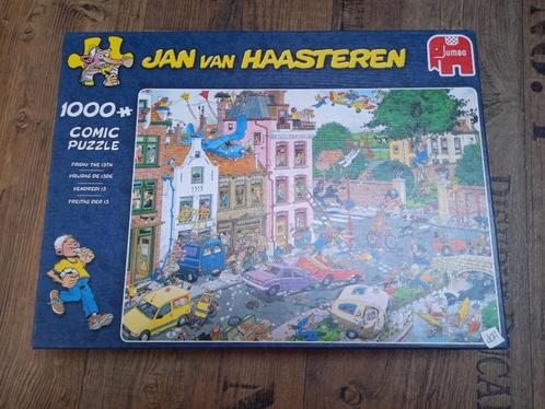 Jan van Haasteren puzzel 1000 stukjes vrijdag de 13e, Hobby en Vrije tijd, Denksport en Puzzels, Gebruikt, Legpuzzel, 500 t/m 1500 stukjes