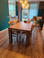 Eettafel, Huis en Inrichting, Tafels | Eettafels, Ophalen, 50 tot 100 cm, Zo goed als nieuw, 150 tot 200 cm