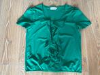 Groene blouse van Helena Hart van travelstof in maat L, Maat 42/44 (L), Zo goed als nieuw, Groen, Helena Hart