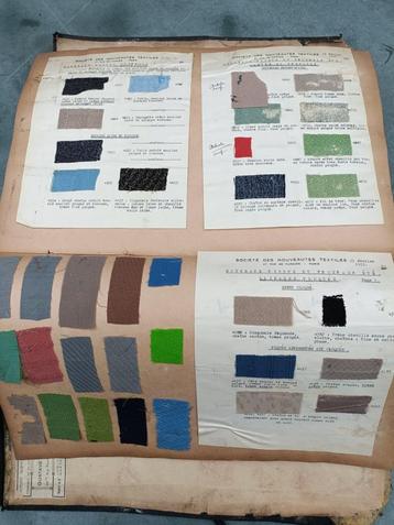 Stalenboek stoffen Societe des Nouveautes Textiles 1934-1935 beschikbaar voor biedingen