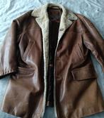 Halflange leren jas, Kleding | Heren, Ophalen of Verzenden, Zo goed als nieuw, Maat 56/58 (XL), Bruin