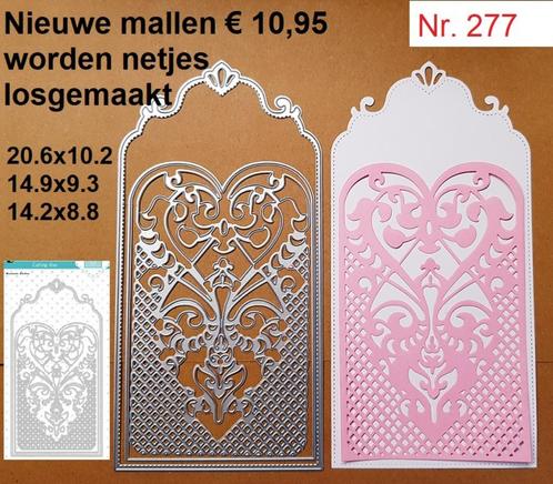OP=OP 50% korting op al deze nieuwe snijmallen, Hobby en Vrije tijd, Kaarten | Zelf maken, Nieuw, Pons of Mal, Overige thema's