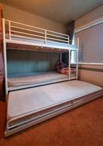 Stapelbed Grijs  -Ideaal voor kleine ruimtes! 3×personen, Huis en Inrichting, 90 cm, 160 tot 180 cm, Tweepersoons, Ophalen of Verzenden