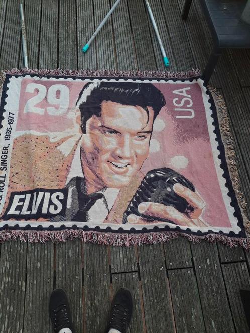 Elvis Presley Wandkleed / Tapijt, Antiek en Kunst, Antiek | Kleden en Textiel, Ophalen of Verzenden