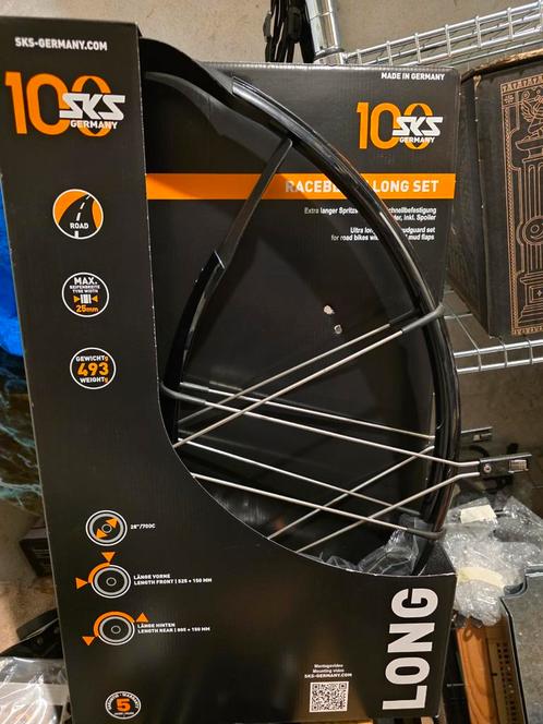 SKS Raceblade Long Spatbordenset - Nieuw, Fietsen en Brommers, Fietsonderdelen, Nieuw, Racefiets, Spatbord, Ophalen