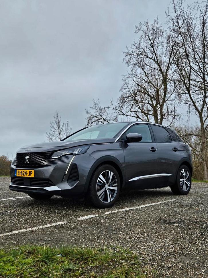 Peugeot 3008 1.6 Plug-in Hybrid 225pk E-eat8 2021 Grijs, Auto's, Peugeot, Particulier, 360° camera, ABS, Achteruitrijcamera, Adaptive Cruise Control