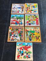 7x rolf houten kinder puzzels incompleet, even lezen. 1 koop, Kinderen en Baby's, Speelgoed | Kinderpuzzels, Gebruikt, Meer dan 50 stukjes