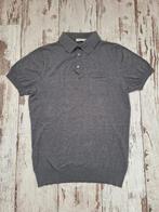 Suitsupply antraciet grijs polo shirt, maat S/ M, Ophalen of Verzenden, Zo goed als nieuw, Grijs, Maat 46 (S) of kleiner