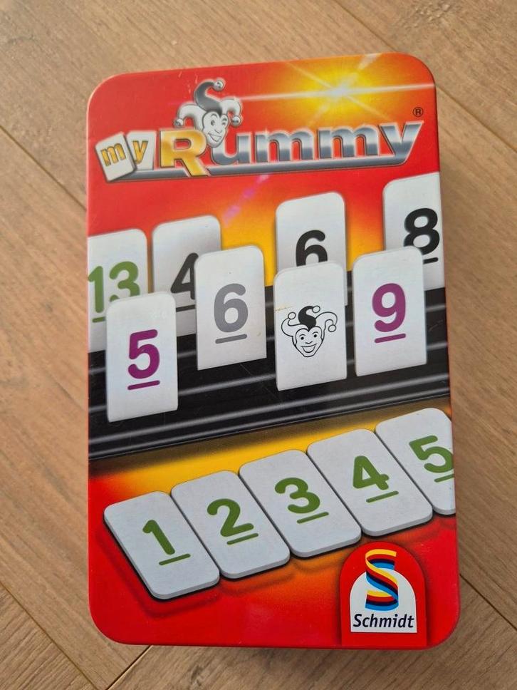 rummy, Hobby en Vrije tijd, Gezelschapsspellen | Bordspellen, Gebruikt, Ophalen of Verzenden