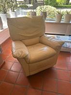 Lederen zit/ligfauteuil, Huis en Inrichting, Fauteuils, Ophalen, Gebruikt, 75 tot 100 cm, Leer