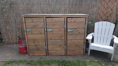 Containerombouw voor 3 containers van 140l, Tuin en Terras, Bergingen en Tuinkasten, Gebruikt, Containerberging, Hout, Ophalen