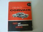 1960 Chevrolet Corvair Parts & Accessories Catalog Manual, Verzenden, Gelezen, Chevrolet