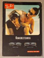 Ray Ban Boomerang reclamekaart Ansichtkaart 2, Verzenden, 1980 tot heden, Ongelopen, Overige thema's