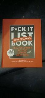 Fuck it list book voor collega's, Ophalen of Verzenden